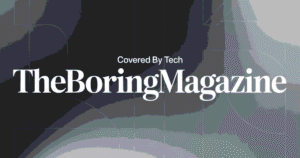Covered by Tech TheBoringMagazine