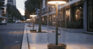 Self-Cleaning Street Lamp Technology