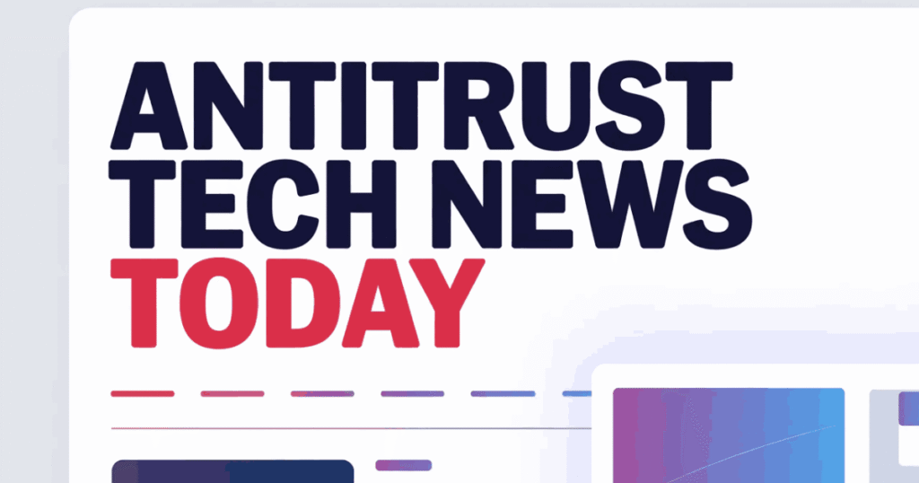 Antitrust Tech News Today