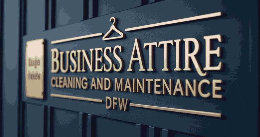 Business Attire Cleaning and Maintenance DFW Business Attire Cleaning and Maintenance DFW