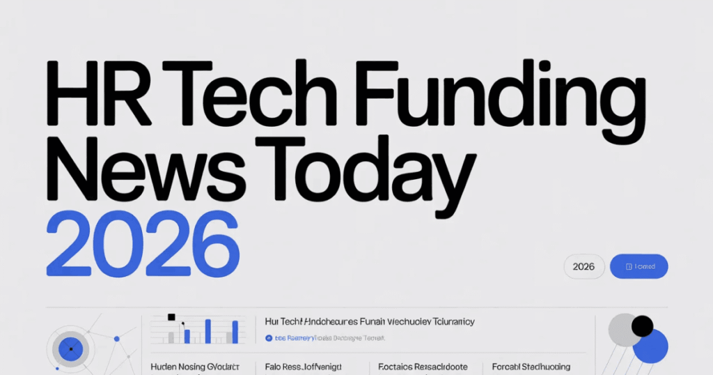 shaping HR Tech Funding News Today 2026