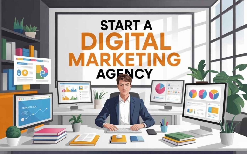 How to Start a Digital Marketing Agency in 2026: Complete Beginner Roadmap (USA Guide) Start a Digital Marketing Agency