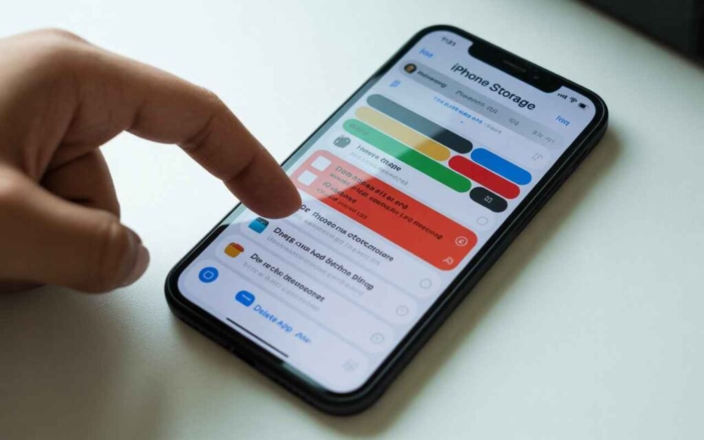 Clearing Storage on iPhone