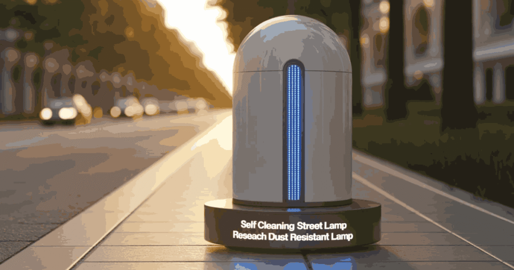 Self Cleaning Street Lamp Research Dust Resistant Lamp